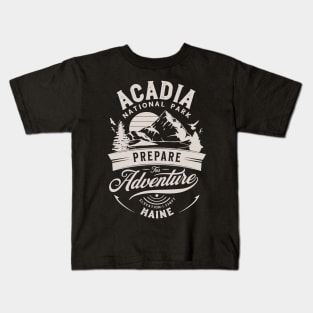 Acadia National Park - Maine Kids T-Shirt